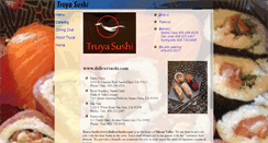 Desktop Screenshot of deliversushi.com